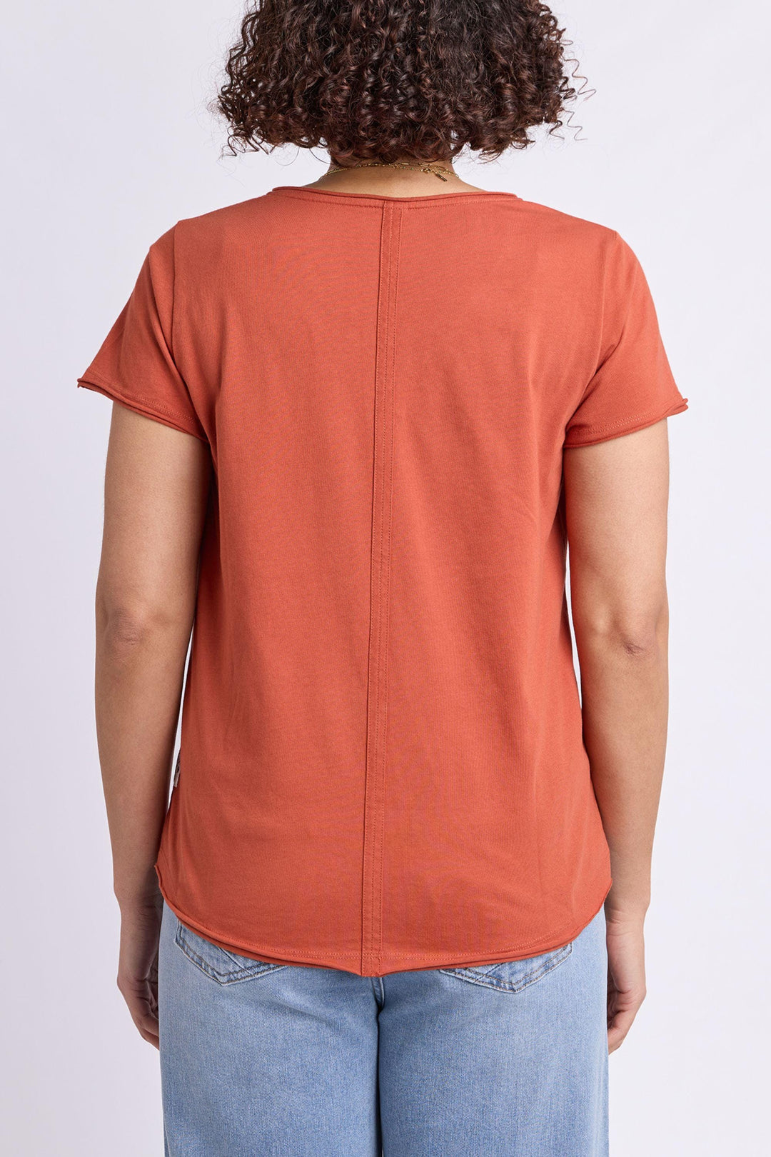 ELM T-SHIRT PIMA VEE TEE - 81X4476