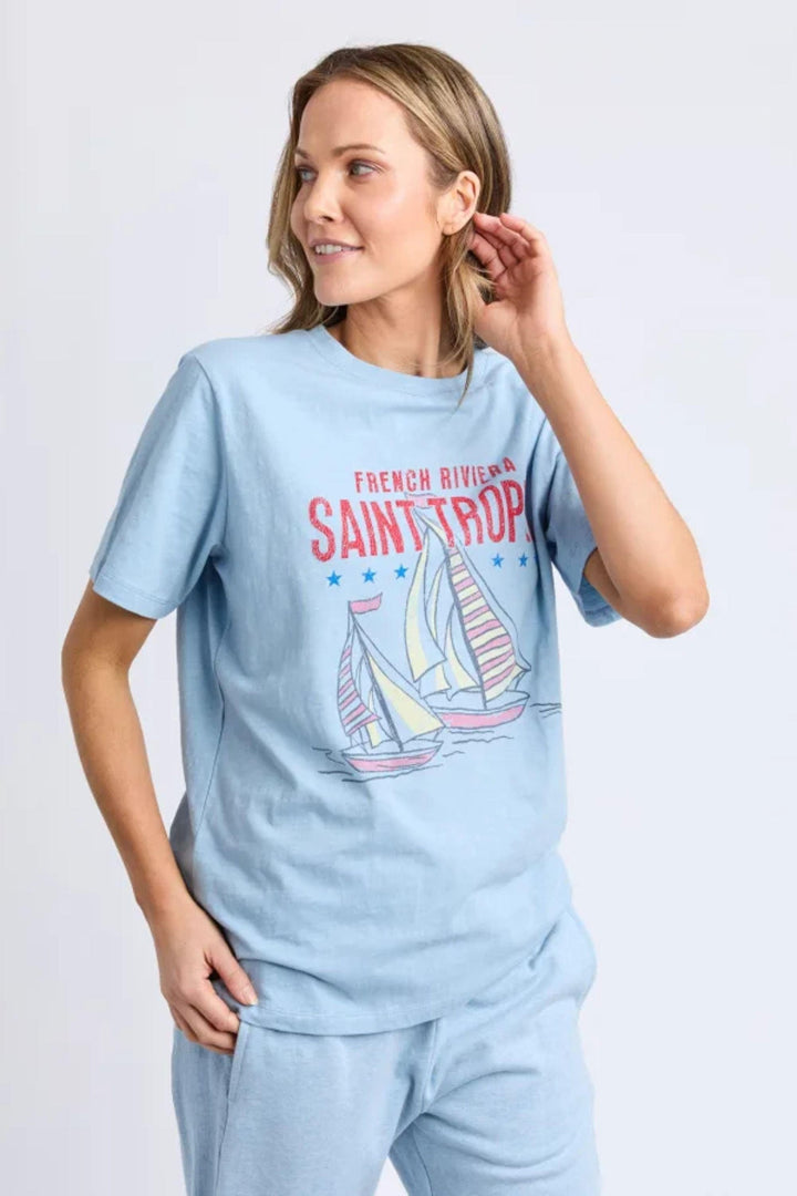 ELM T-SHIRT SAINT TROPEZ TEE - 8177069