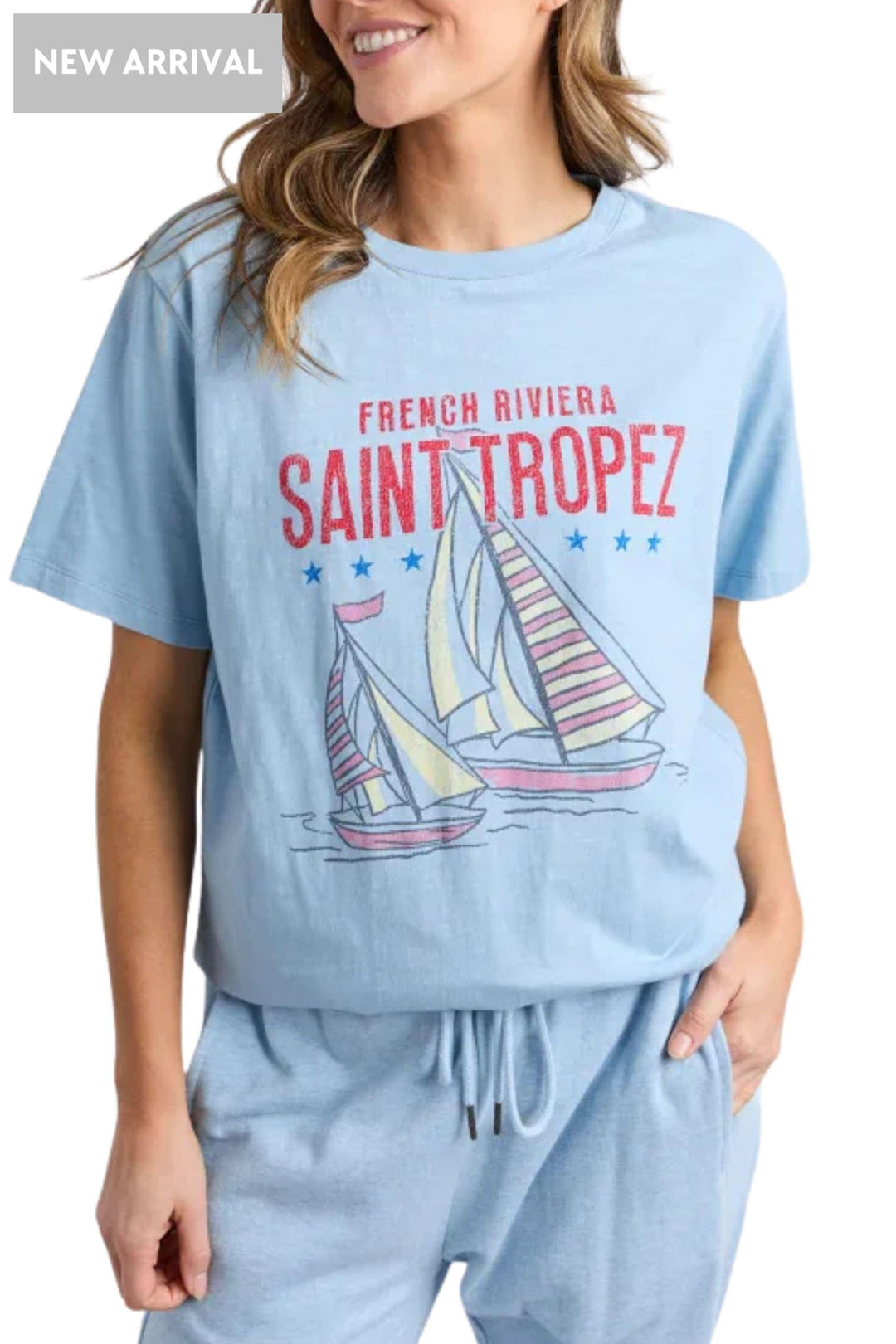 ELM T-SHIRT SAINT TROPEZ TEE - 8177069