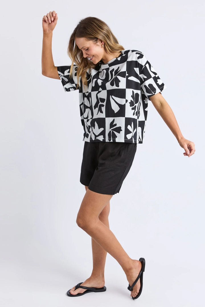 ELM T-SHIRT SPLICE TEE - 8169072