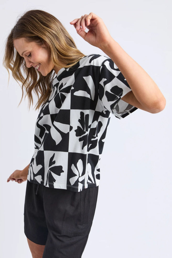 ELM T-SHIRT SPLICE TEE - 8169072