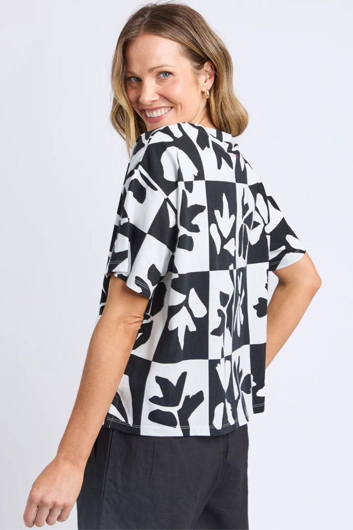 ELM T-SHIRT SPLICE TEE - 8169072