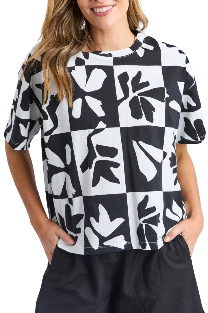 ELM T-SHIRT SPLICE TEE - 8169072