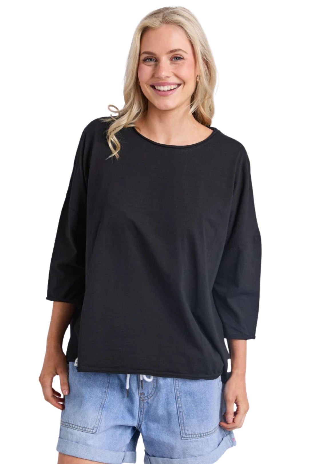 ELM TOP ANYA L/S TEE - 81X4512