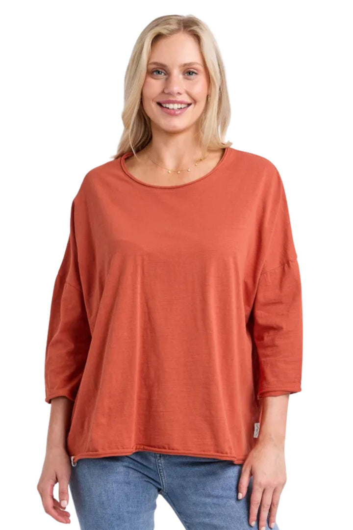 ELM TOP ANYA L/S TEE - 81X4512