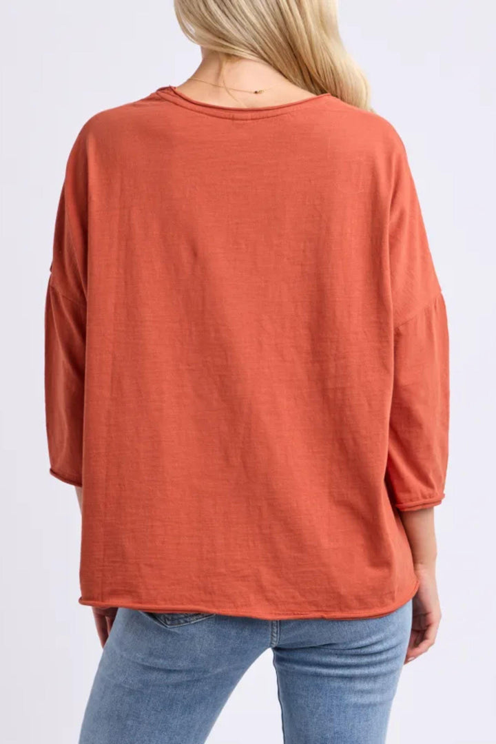 ELM TOP ANYA L/S TEE - 81X4512