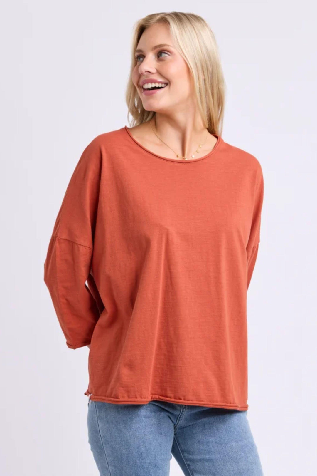 ELM TOP ANYA L/S TEE - 81X4512