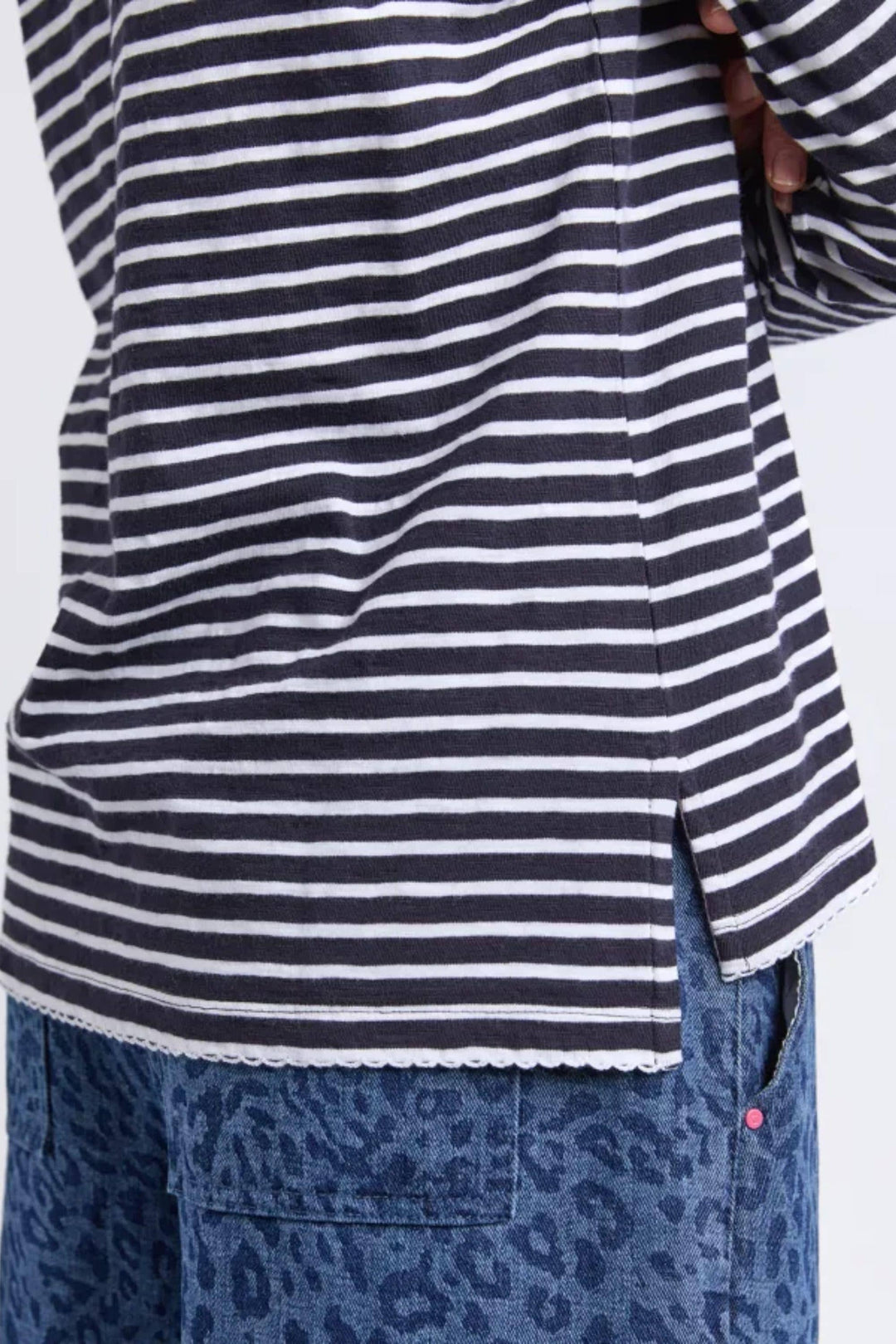 ELM TOP DREA LONG SLEEVE TEE - 8177058