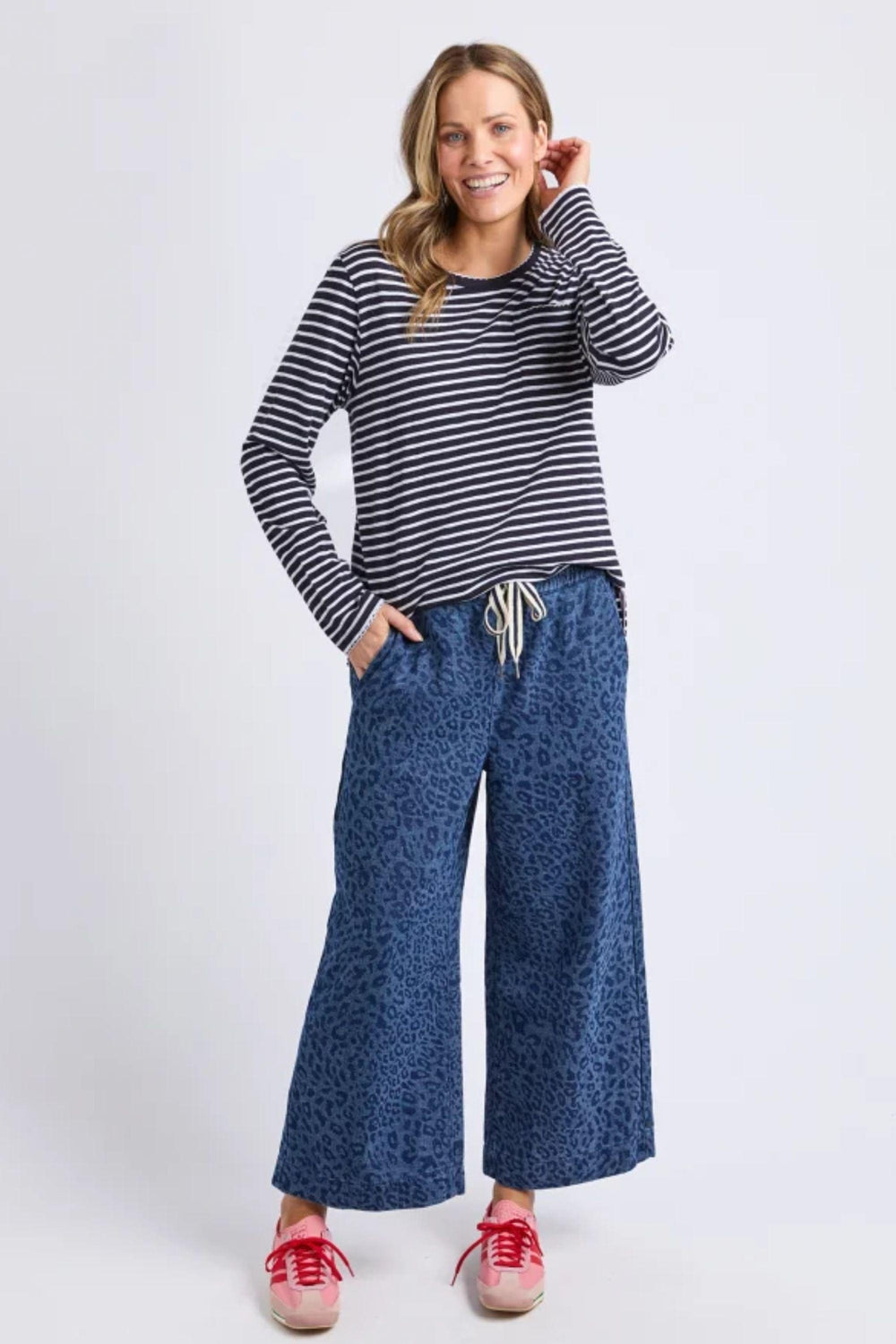 ELM TOP DREA LONG SLEEVE TEE - 8177058