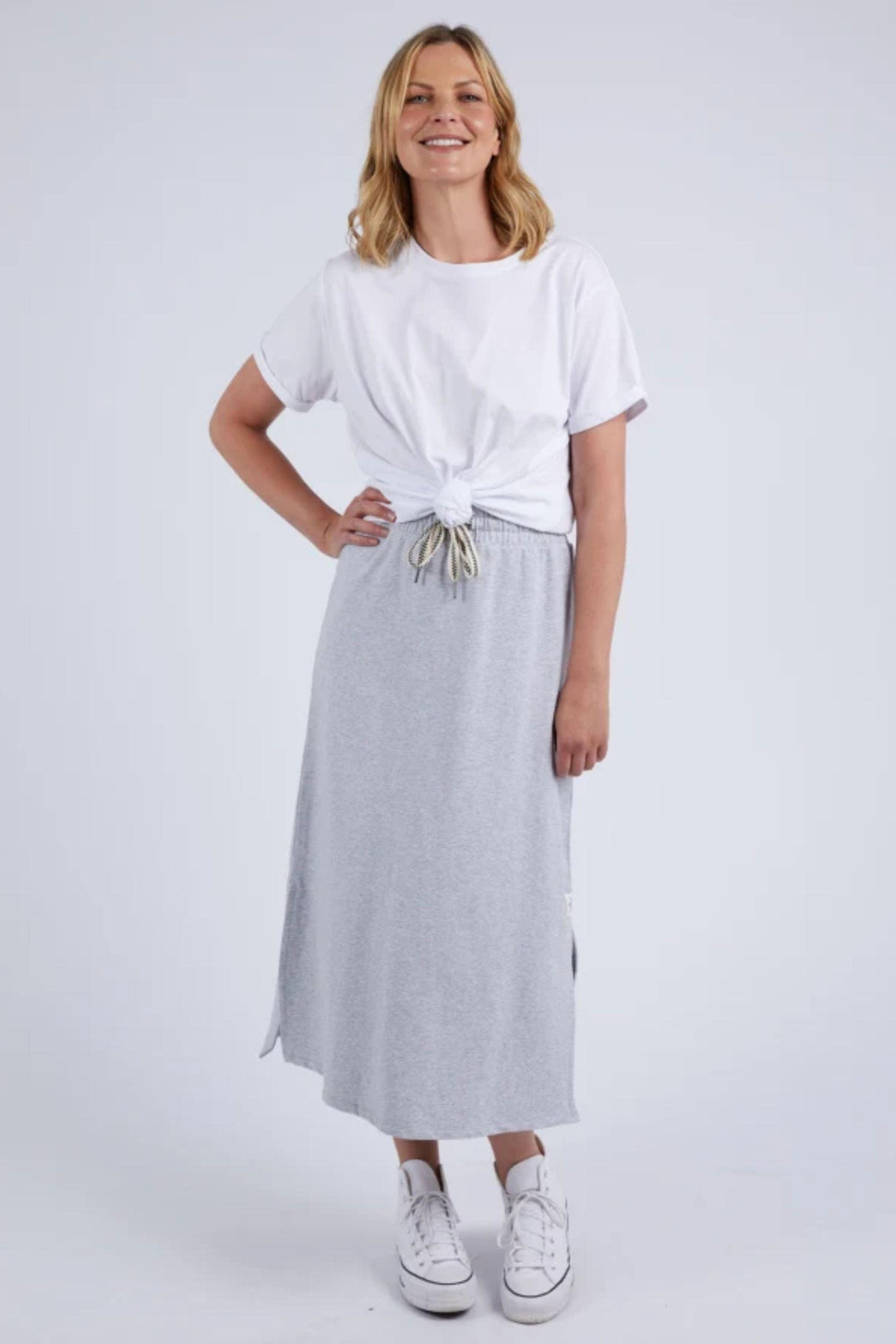 ELM TOP KNOT SS TEE - 81X4365