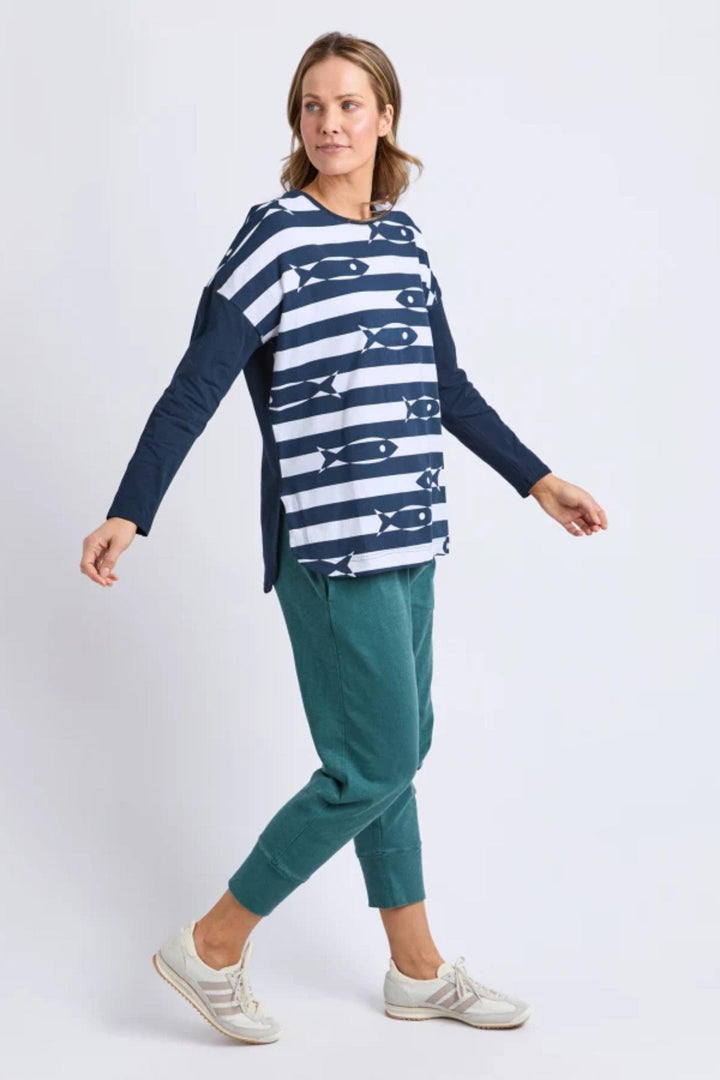 ELM TOP PESCE LS TEE - 8177070