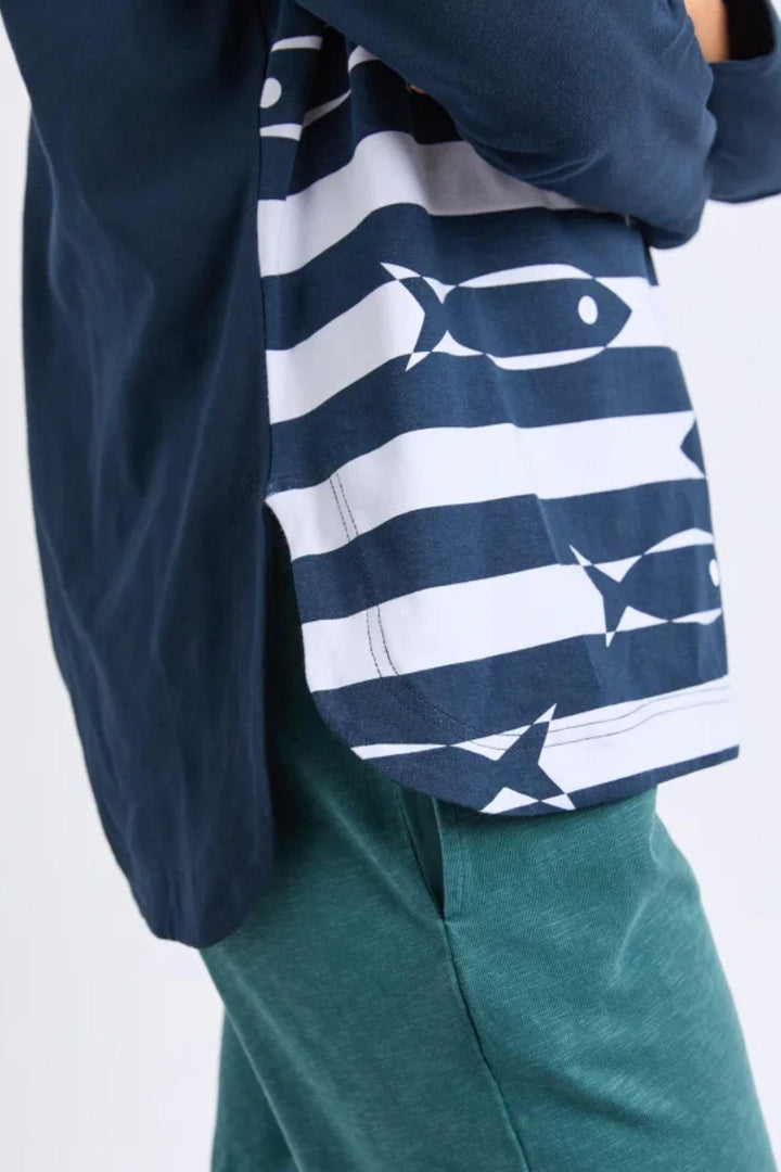 ELM TOP PESCE LS TEE - 8177070