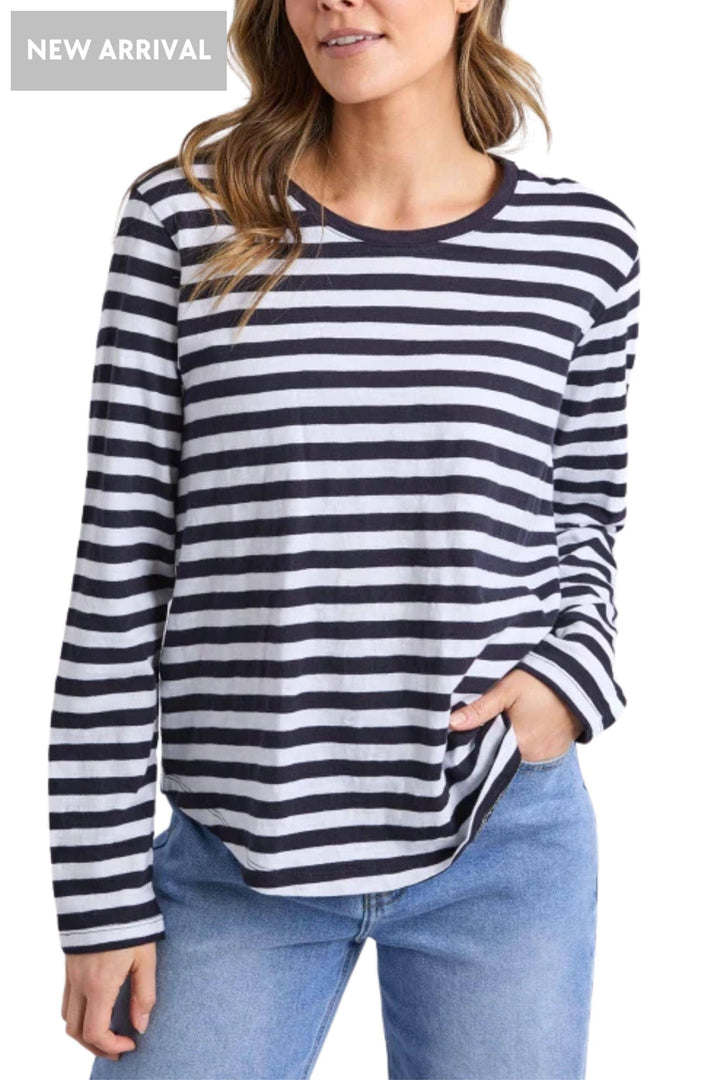 ELM TOP RIVIERA LS TEE - 8177084