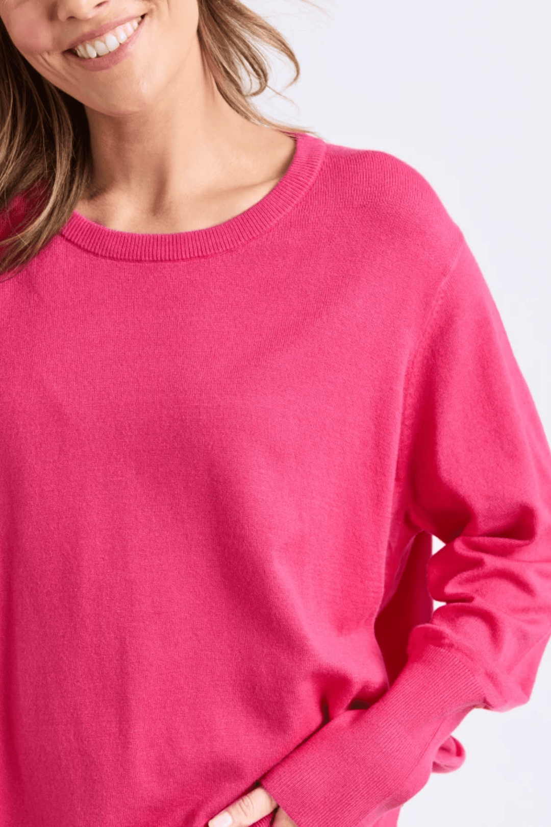 ELM TOP SUNNY LS KNIT TOP - 8177038