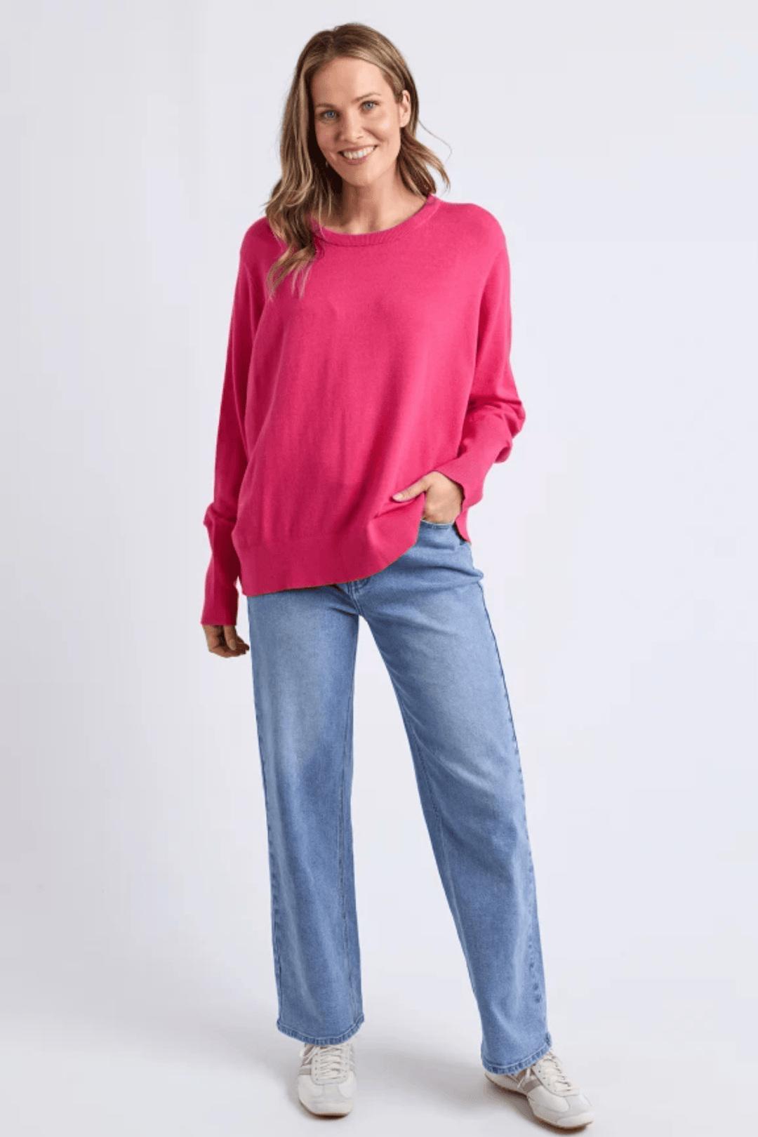 ELM TOP SUNNY LS KNIT TOP - 8177038