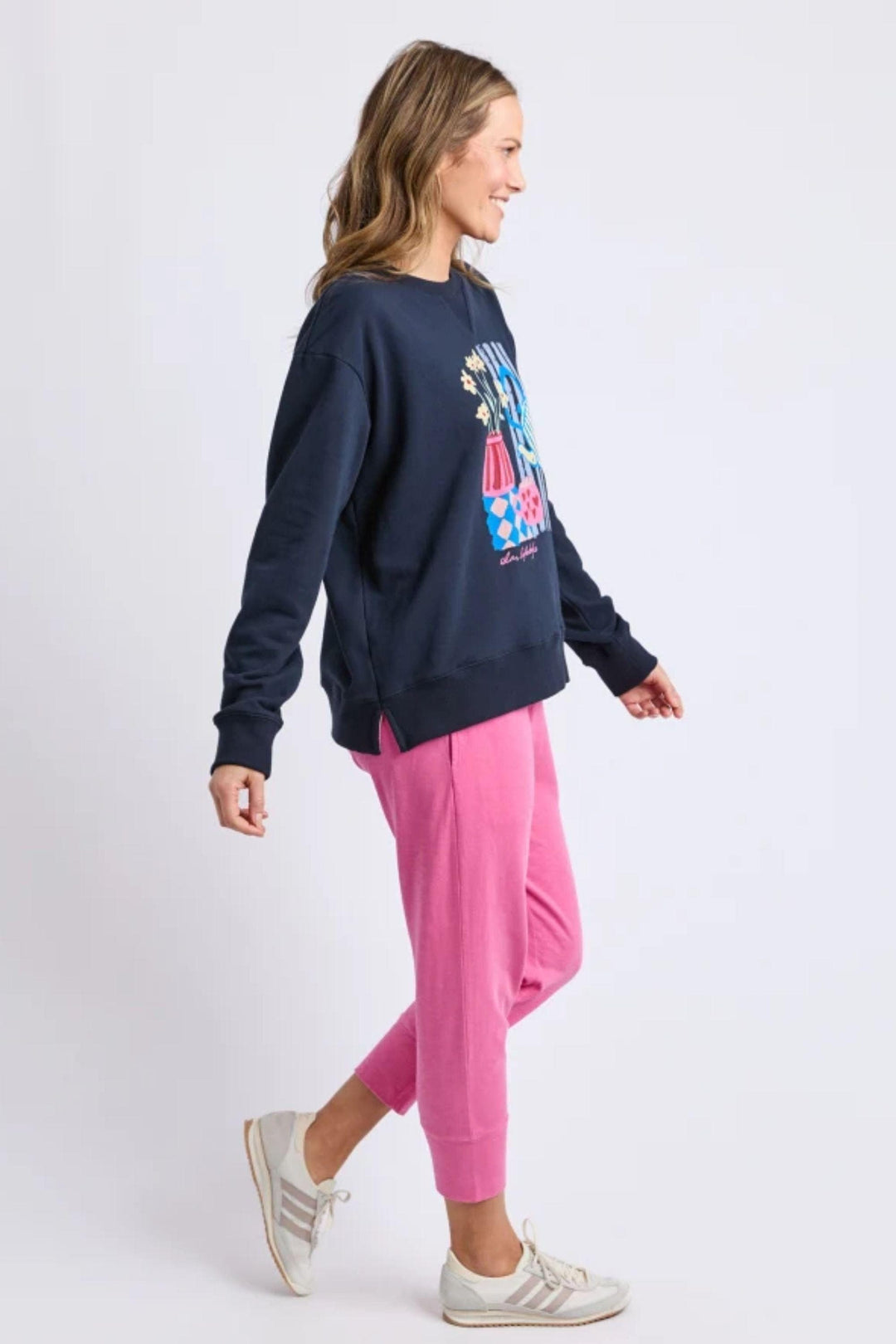 ELM TRACK TOP FILL YOUR CUP CREW - 8177080