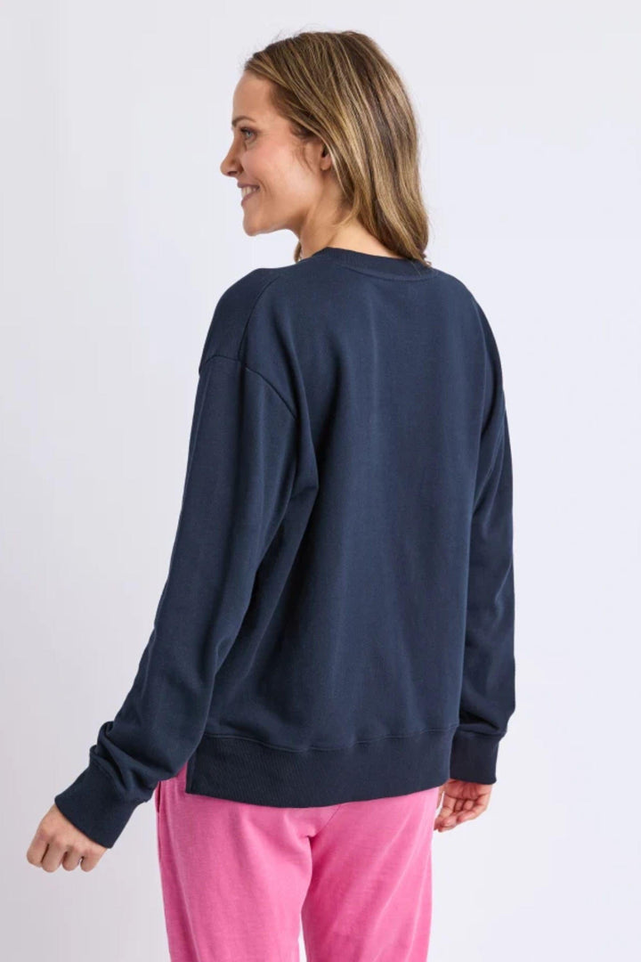 ELM TRACK TOP FILL YOUR CUP CREW - 8177080