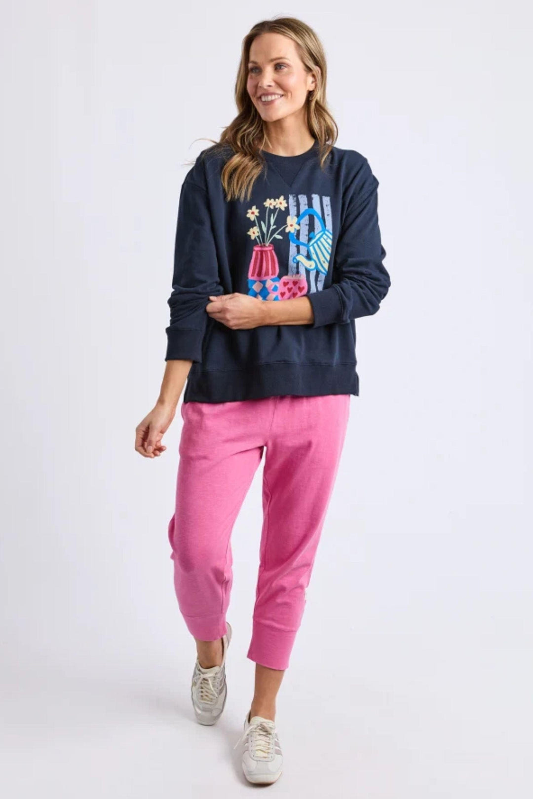 ELM TRACK TOP FILL YOUR CUP CREW - 8177080
