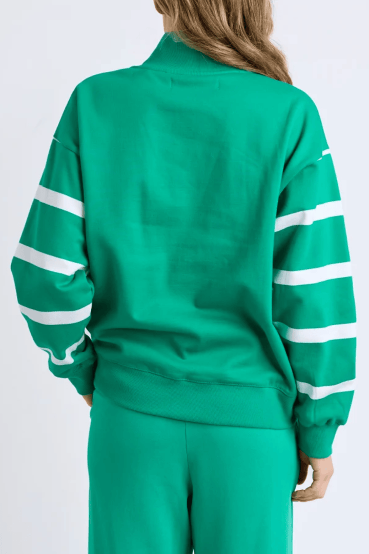 ELM TRACK TOP LANE ZIP CREW - 8159108