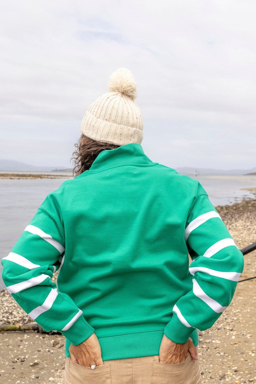 ELM TRACK TOP LANE ZIP CREW - 8159108