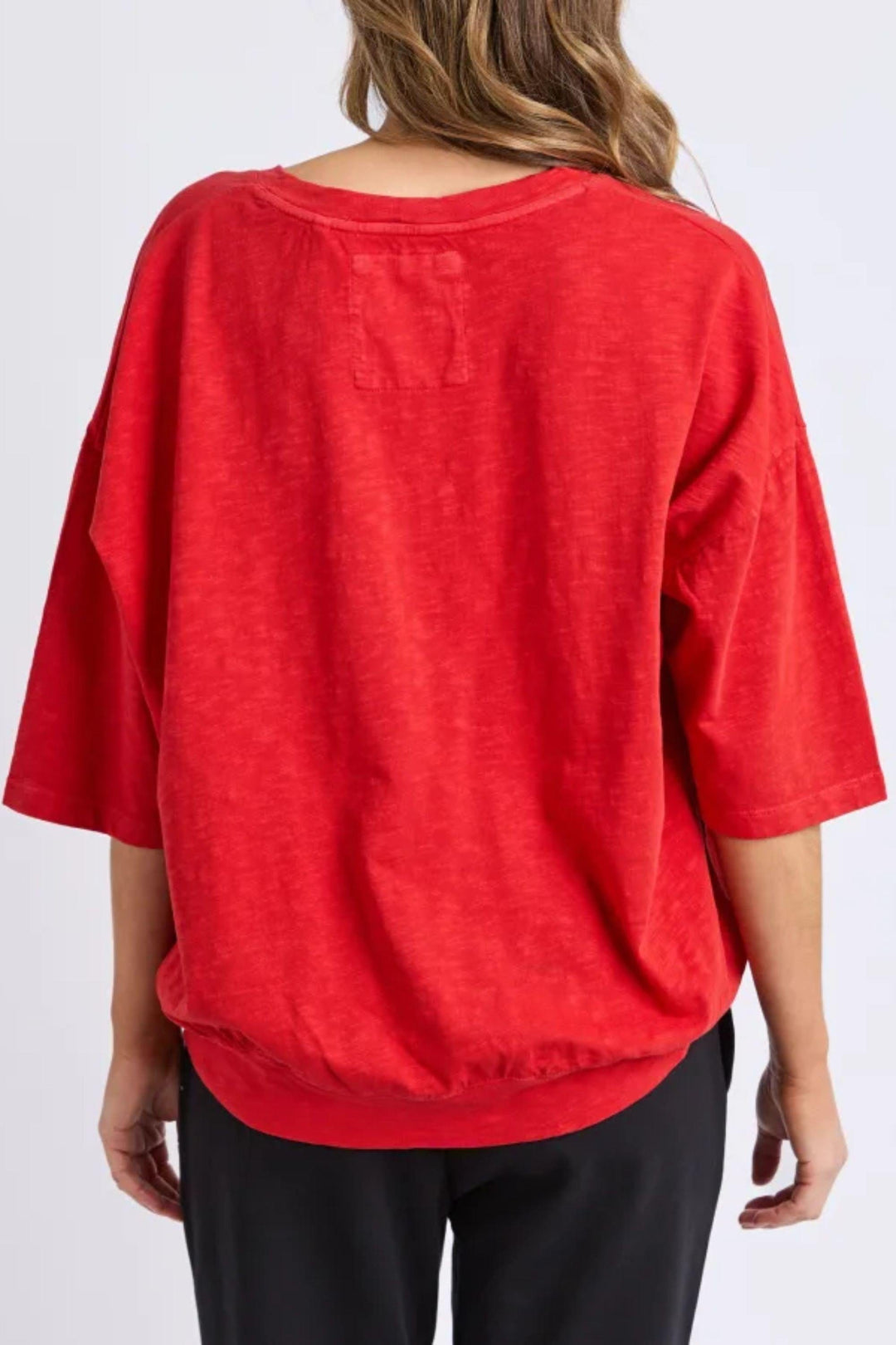 ELM TRACK TOP MAZIE VEE NECK - 81X4358