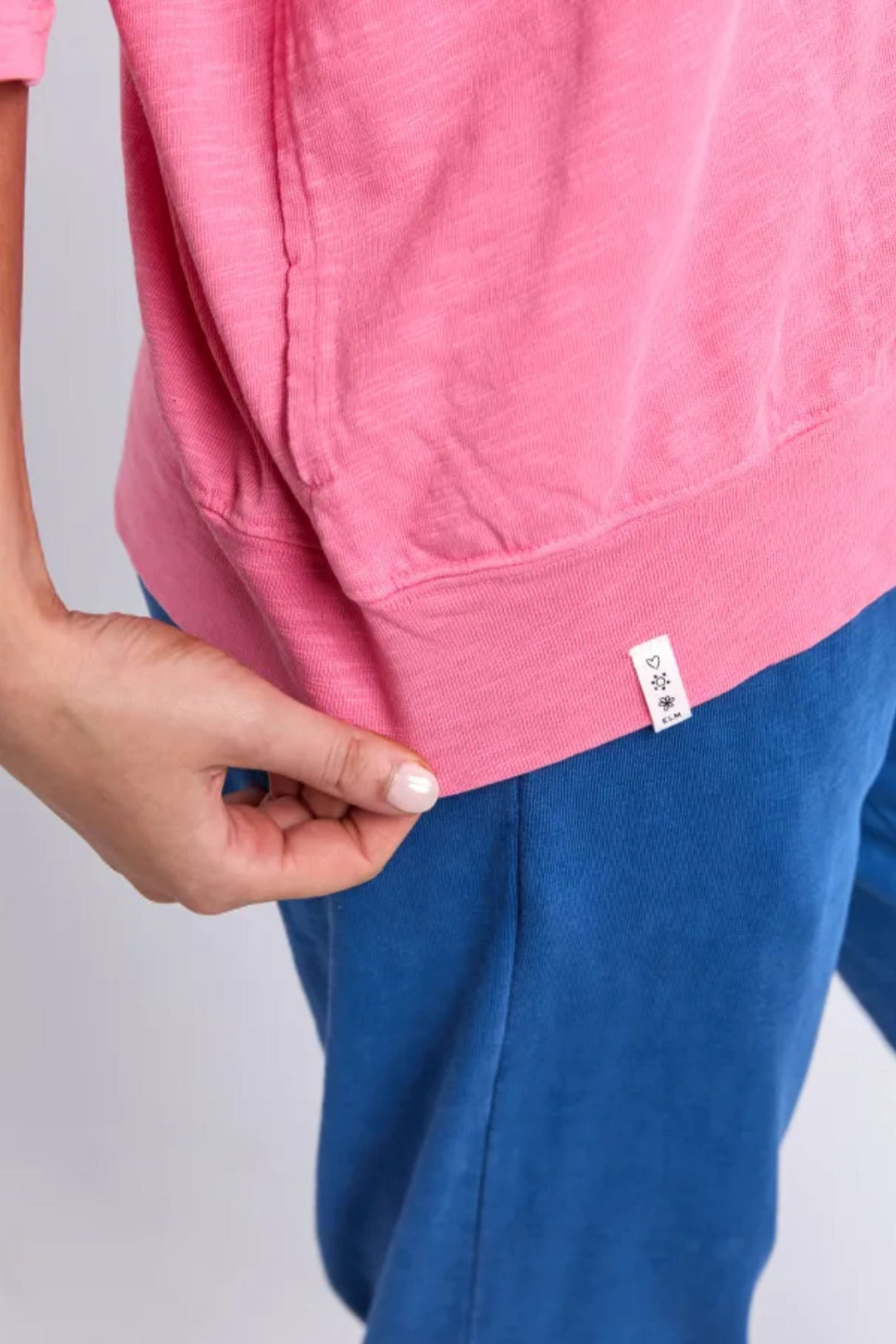 ELM TRACK TOP MAZIE VEE NECK - 81X4358