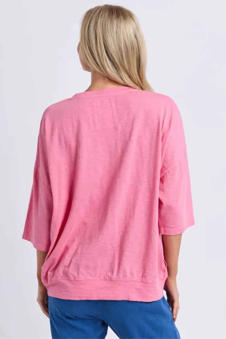 ELM TRACK TOP MAZIE VEE NECK - 81X4358