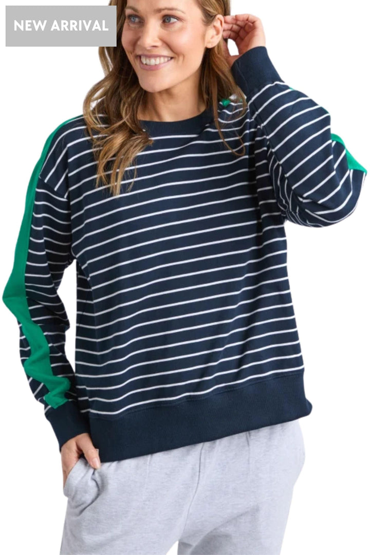 ELM TRACK TOP SLOANE CREW - 81X4567