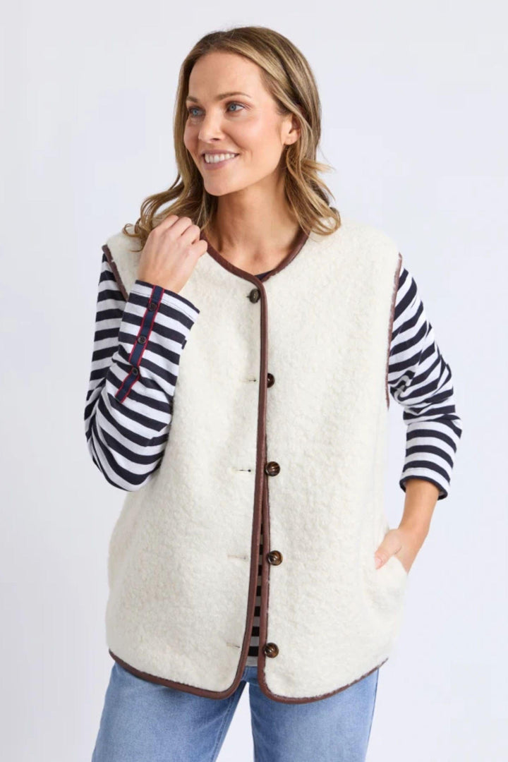 ELM VEST SHERLING VEST - 8177039