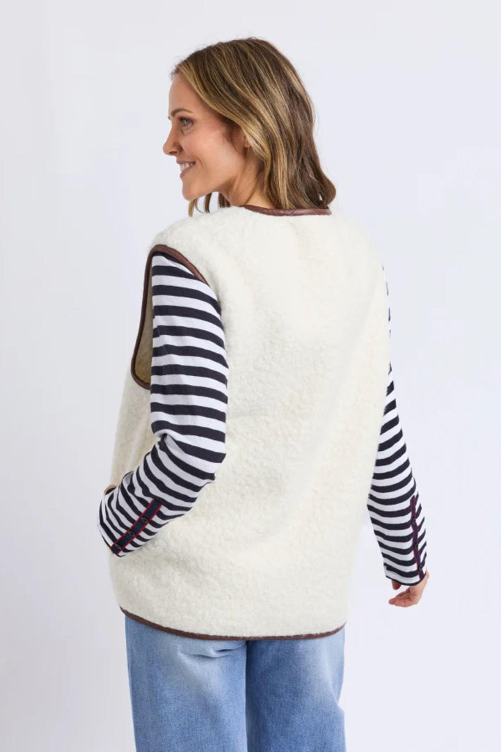 ELM VEST SHERLING VEST - 8177039