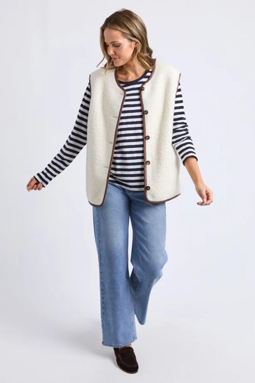 ELM VEST SHERLING VEST - 8177039