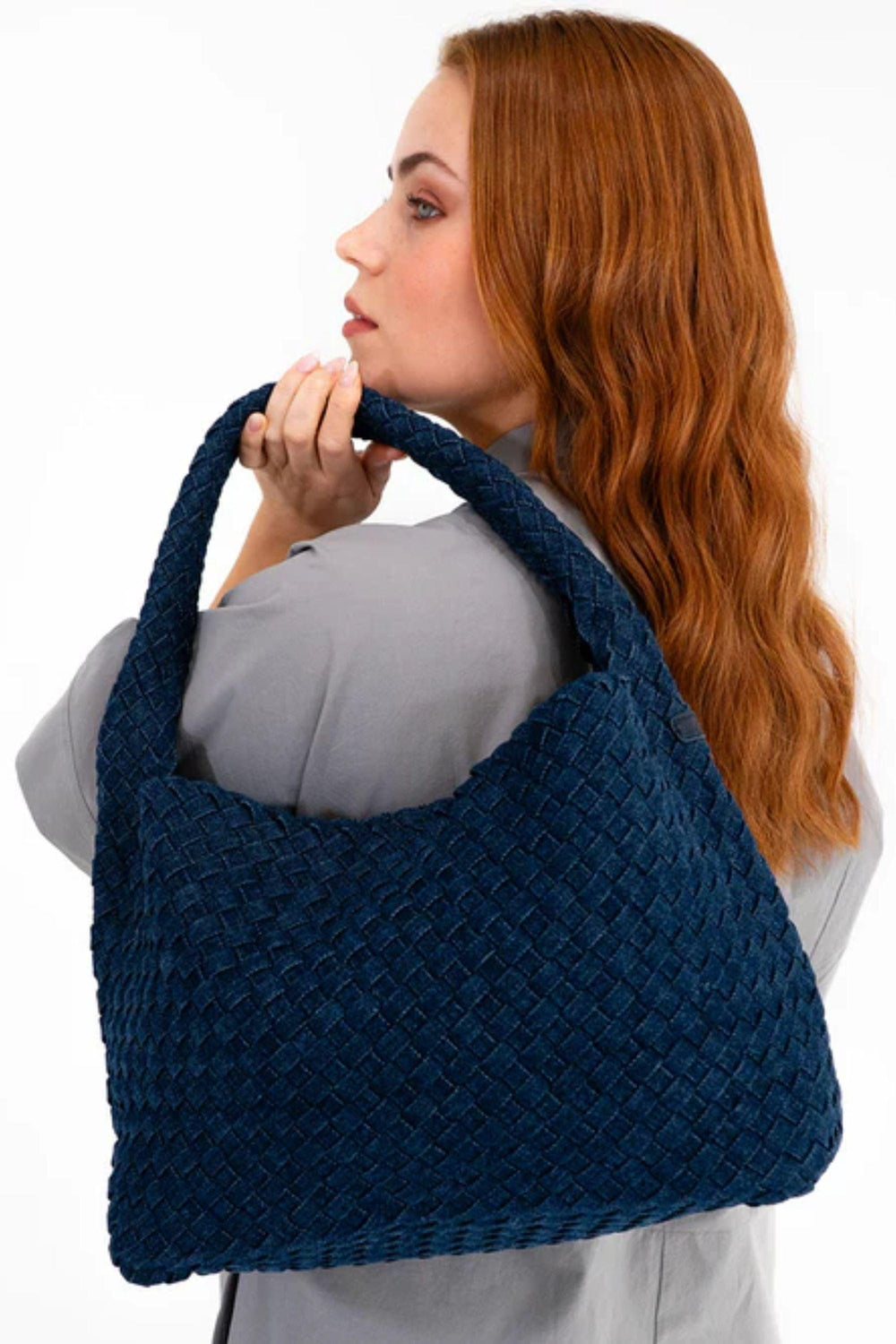 ELMS+KING BAG DARK-DENIM ARCADIA TOTE - AB002
