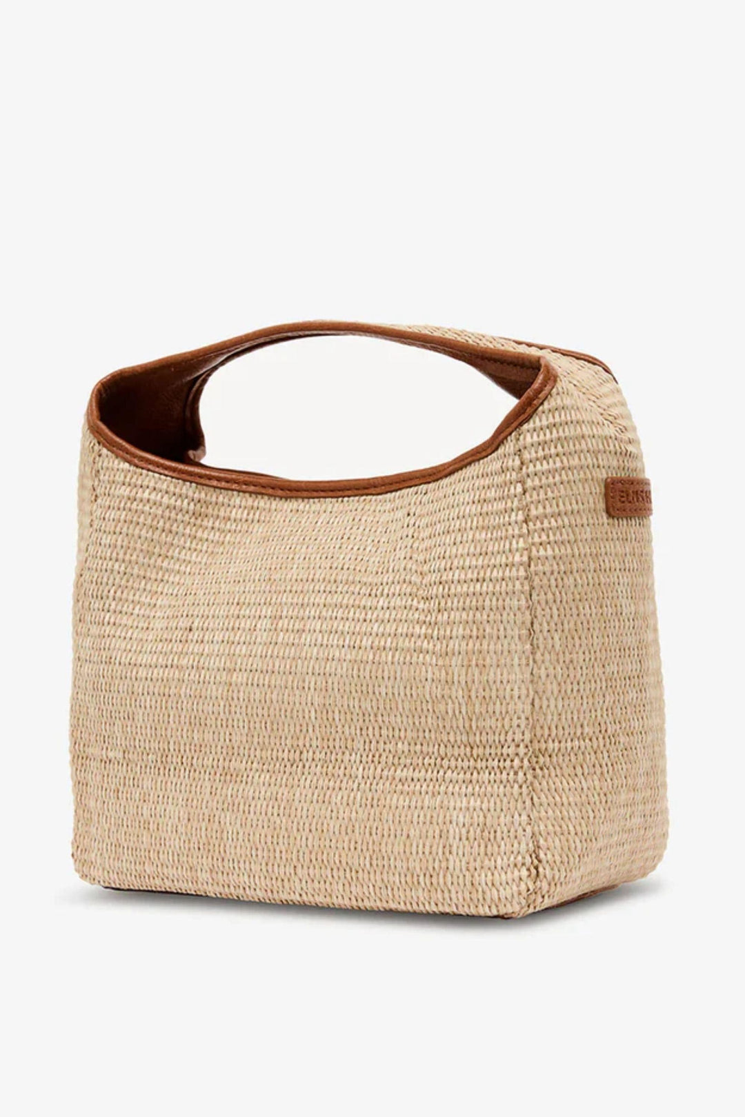 ELMS+KING BAG NATURAL LINTON WEAVE XBODY - LT001-TNW