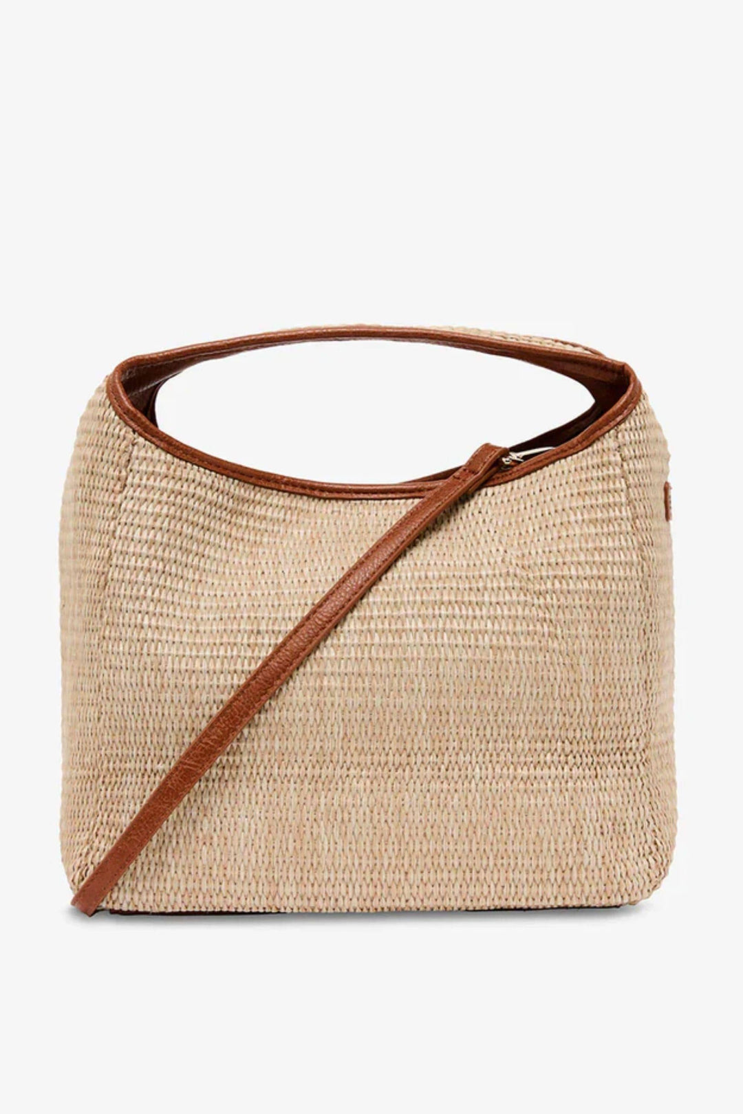 ELMS+KING BAG NATURAL LINTON WEAVE XBODY - LT001-TNW