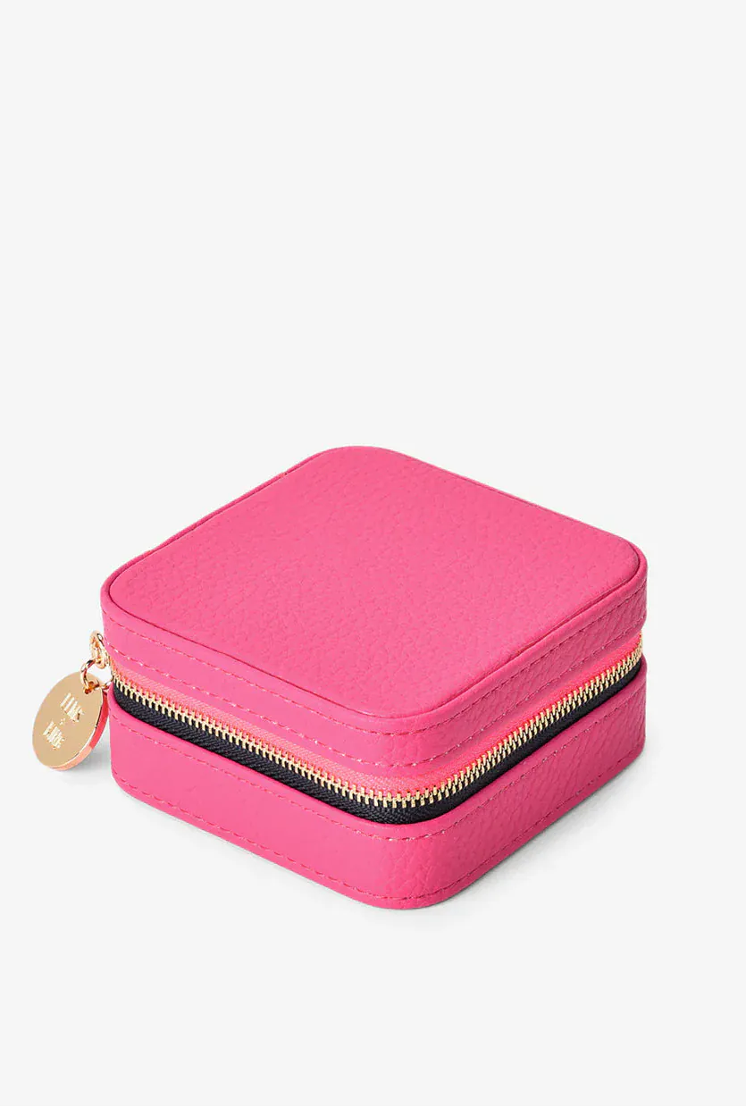 ELMS+KING GIFTWARE FUCHSIA JEWELLERY CASE - JF001