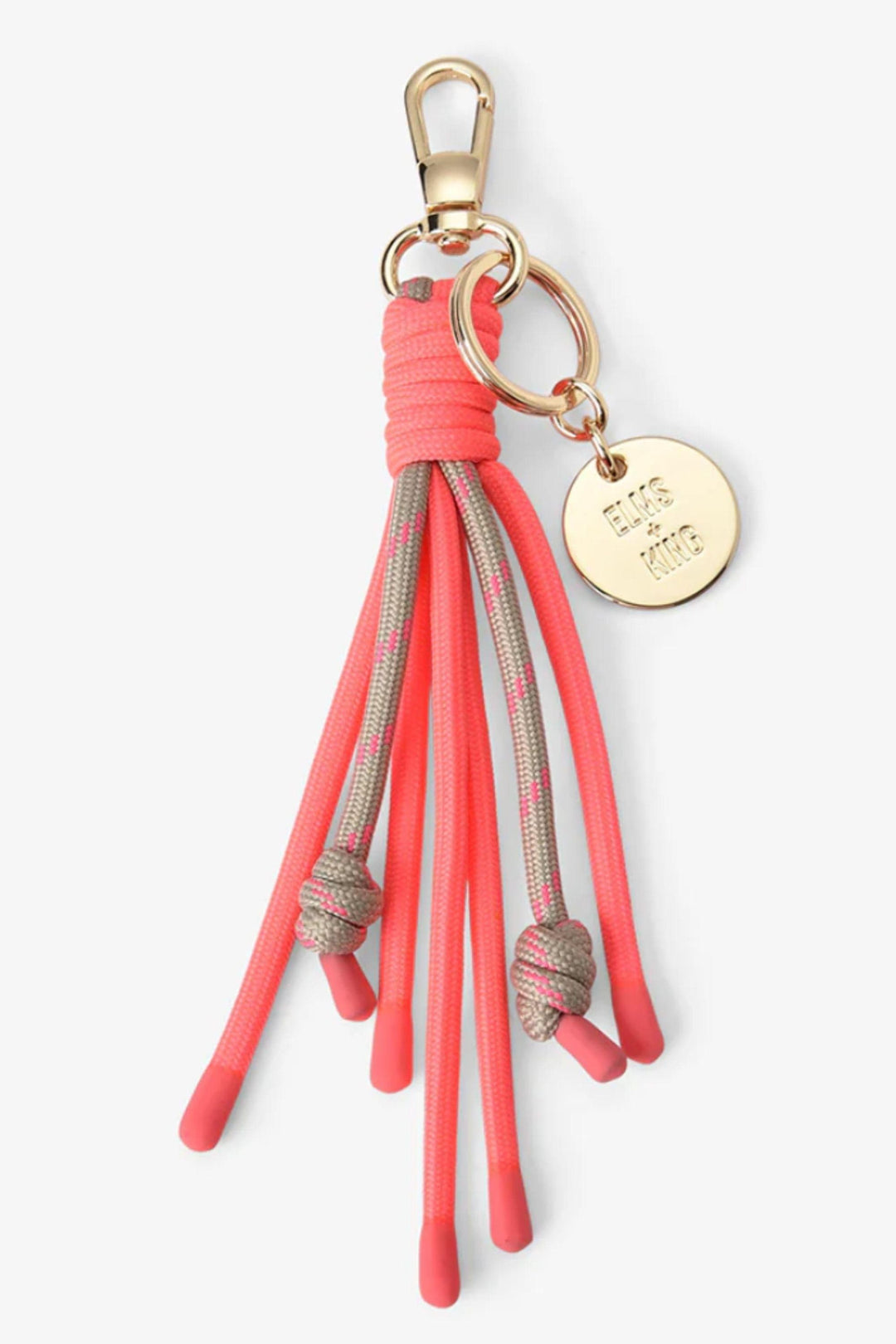 ELMS+KING GIFTWARE TAUPE BAG CHARM - BC001