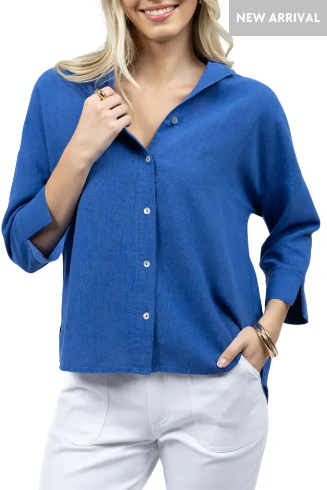 EMPIRE SHIRT - HS25206 S/M / ROYAL-BLUE SHIRT