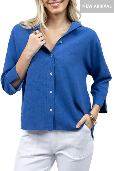 EMPIRE SHIRT - HS25206 S/M / ROYAL-BLUE SHIRT