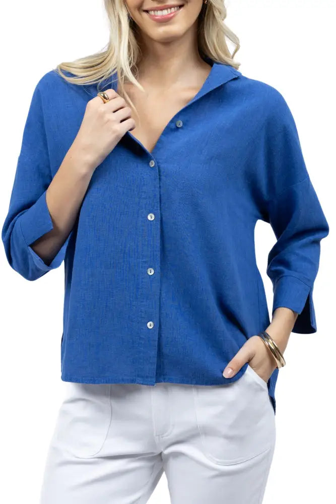 EMPIRE SHIRT - HS25206 S/M / ROYAL-BLUE SHIRT