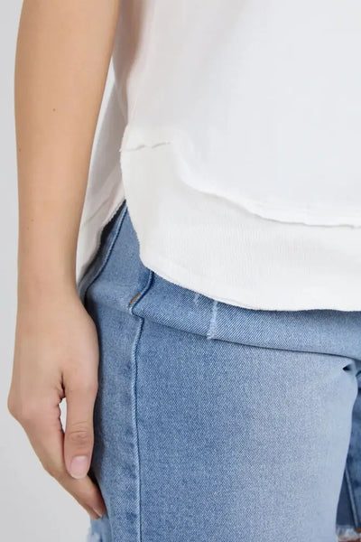 FARRAH SS TEE - 55X0217 TOP