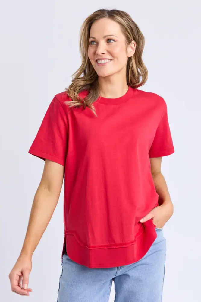 FARRAH SS TEE - 55X0217 TOP
