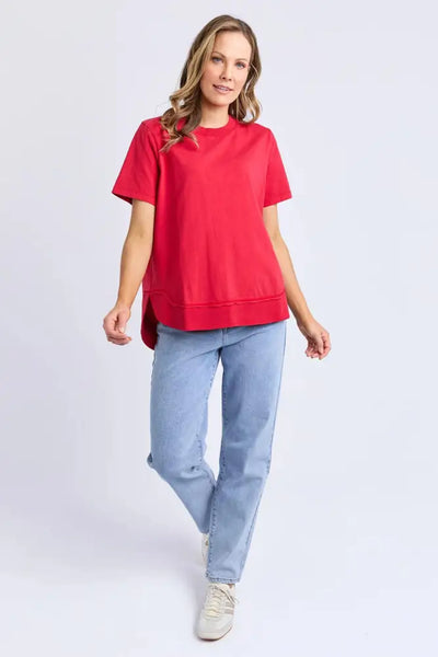 FARRAH SS TEE - 55X0217 TOP