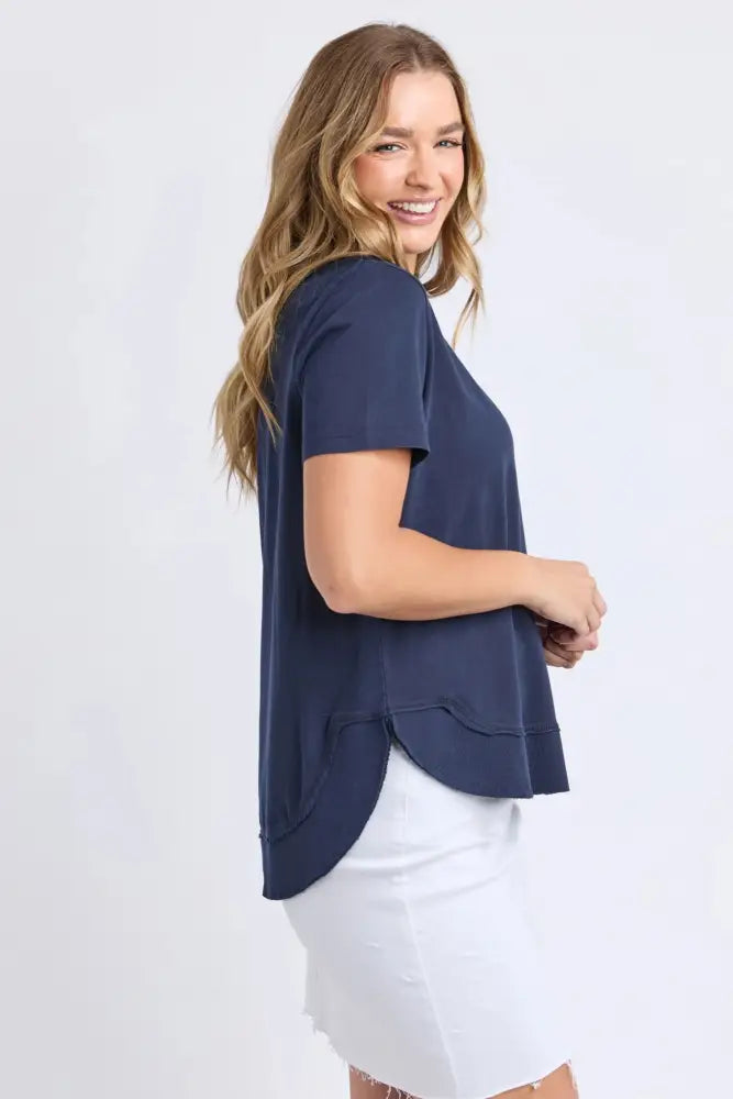 FARRAH SS TEE - 55X0217 TOP