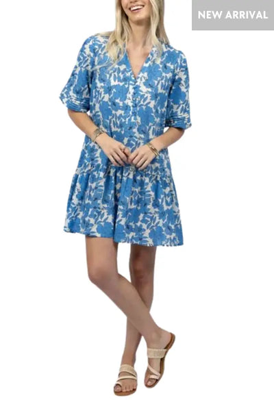 FLEUR SMOCK DRESS - HS25103 DRESS