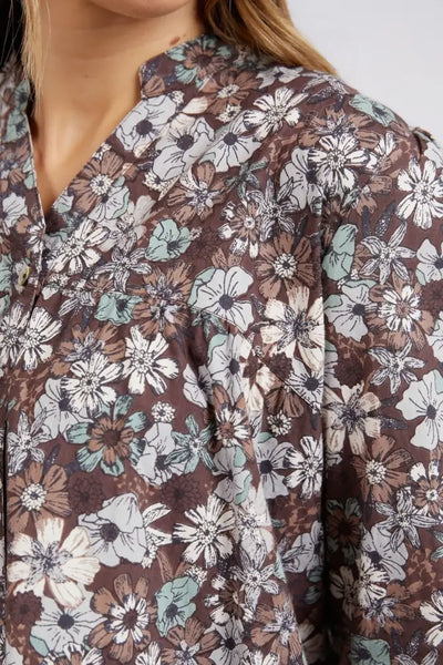 FLORAL MEADOW BLOUSE - 5532008 BLOUSE