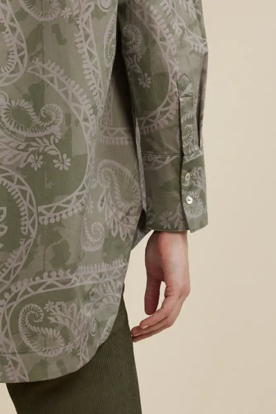FLOWING PAISLEY PRINT SHIRT - YT24W4138 SHIRT