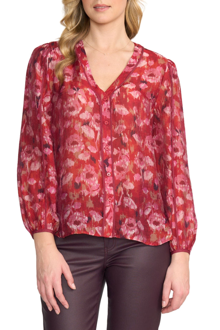 FOIL BLOUSE 8 / BLOOM PIPELINE BLOUSE - FO8510