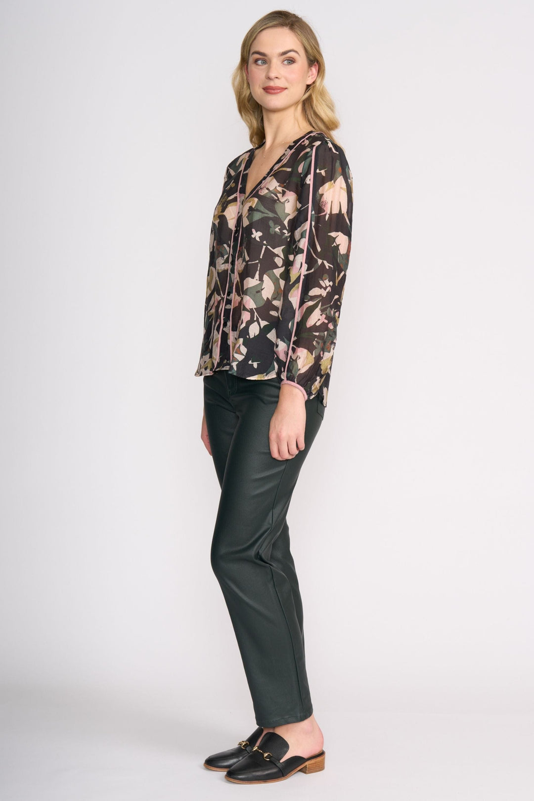 FOIL BLOUSE PIPELINE BLOUSE - FO8510