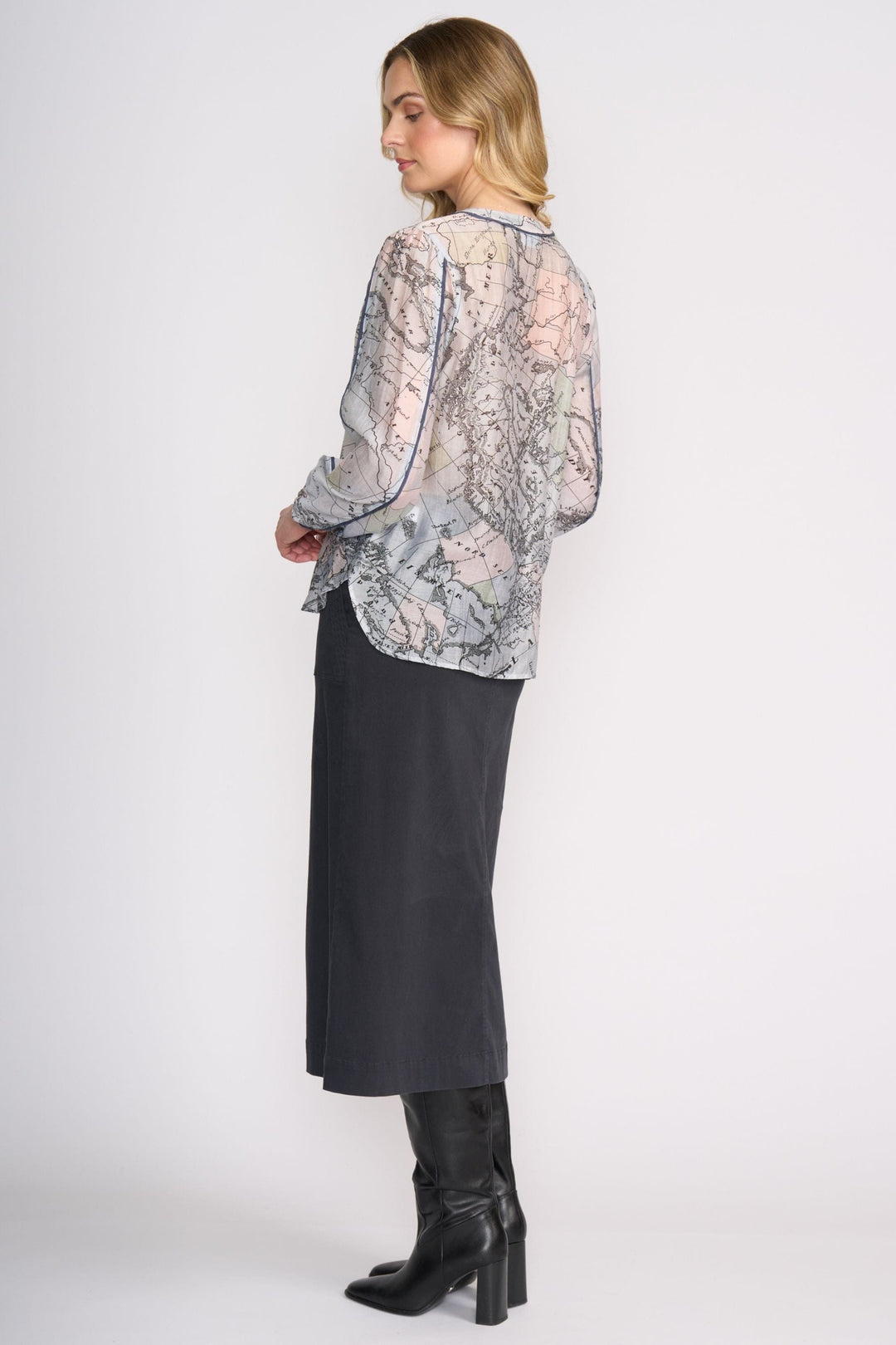 FOIL BLOUSE PIPELINE BLOUSE - FO8510
