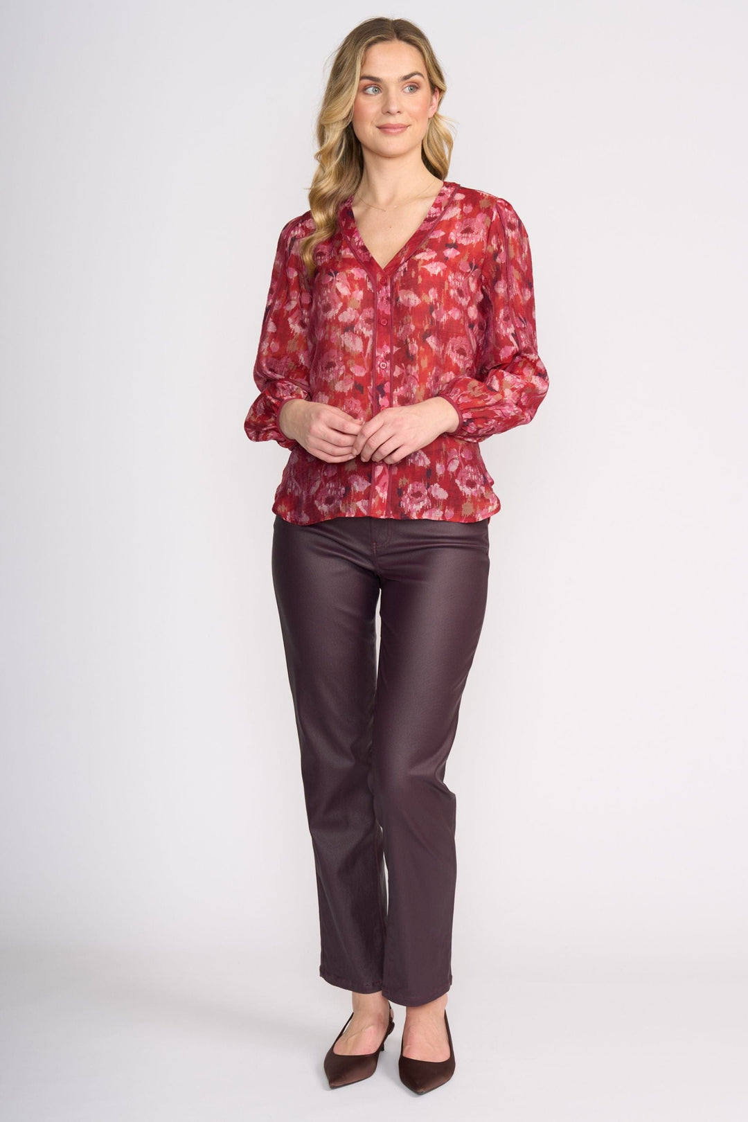 FOIL BLOUSE PIPELINE BLOUSE - FO8510